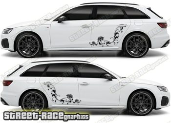Audi A4 large graphics 120
