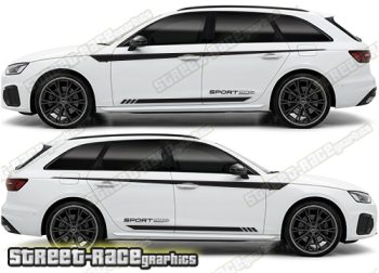 Audi A4 large graphics 121