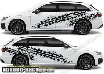 Audi A4 large graphics 122