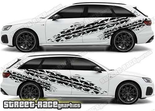 Audi A4 large graphics 122