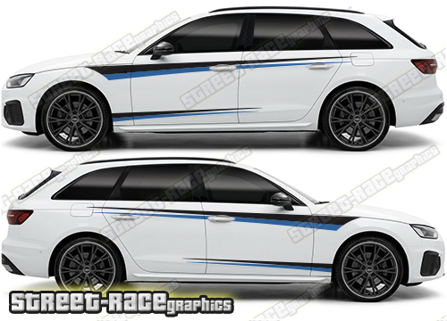 Audi A4 large graphics 201