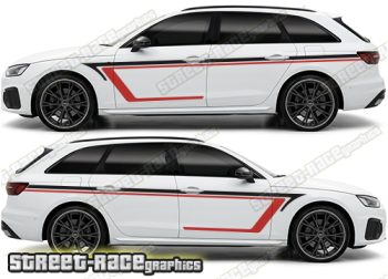 Audi A4 large graphics 202