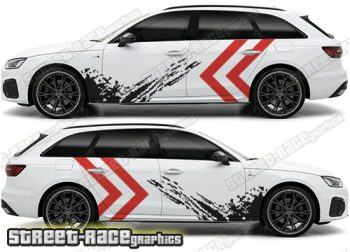 Audi A4 large graphics 204