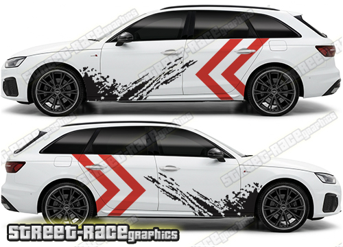Audi A4 large graphics 204