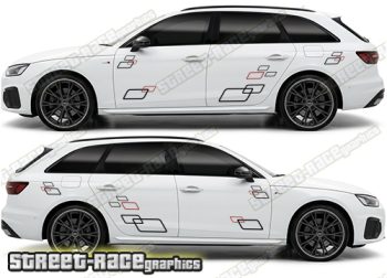 Audi A4 large graphics 205