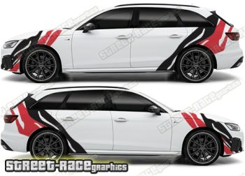 Audi A4 large graphics 206