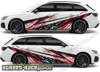 Audi A4 large graphics 207