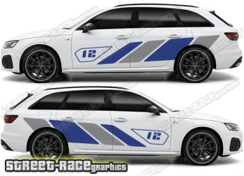 Audi A4 large graphics 209