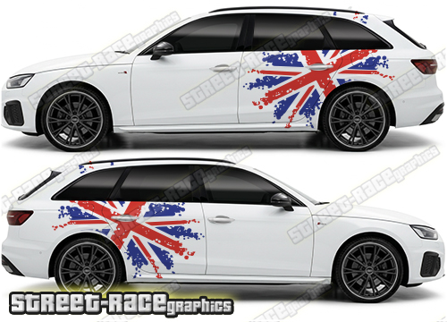 Audi A4 large graphics 211