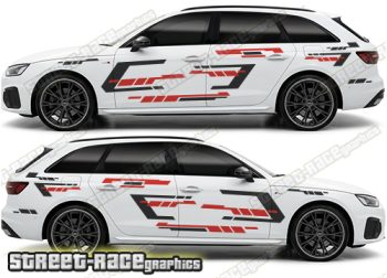 Audi A4 large graphics 212