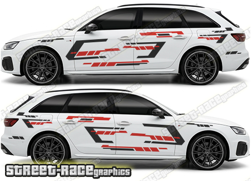 Audi A4 large graphics 212