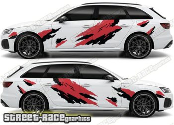 Audi A4 large graphics 213