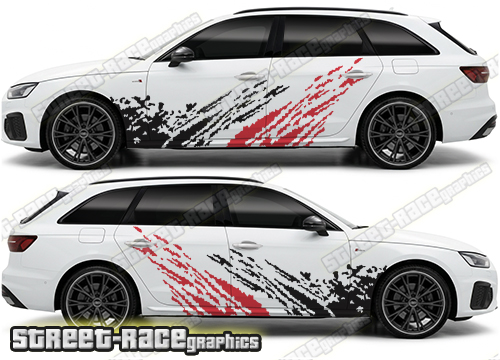 Audi A4 large graphics 214