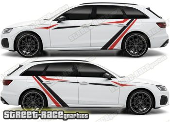 Audi A4 large graphics 215