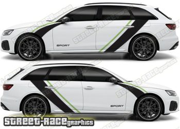 Audi A4 large graphics 217