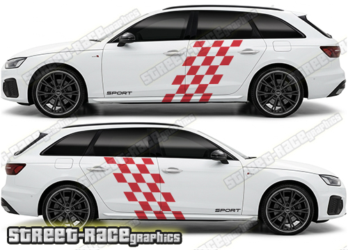 Audi A4 large graphics 219