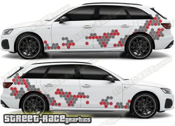 Audi A4 large graphics 220