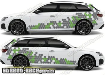 Audi A4 large graphics 221
