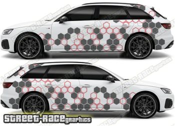 Audi A4 large graphics 222