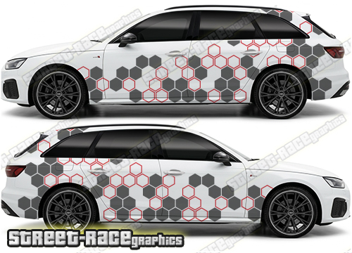 Audi A4 large graphics 222