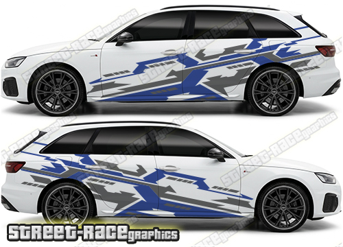 Audi A4 large graphics 223