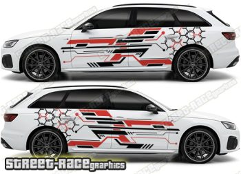 Audi A4 large graphics 224