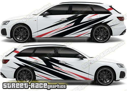 Audi A4 large graphics 225