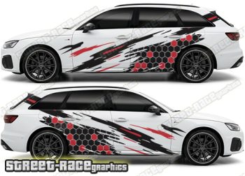 Audi A4 large graphics 226