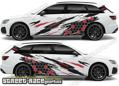 Audi A4 large graphics 226