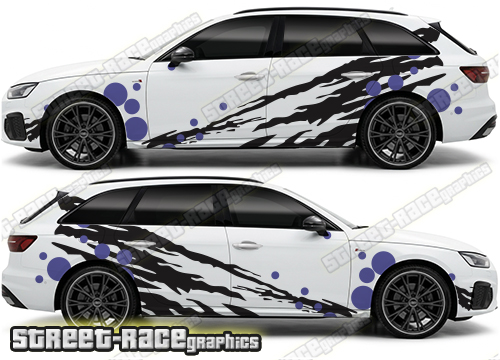 Audi A4 large graphics 227