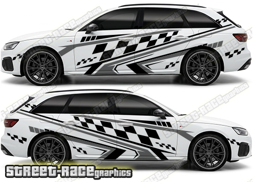 Audi A4 large graphics 231
