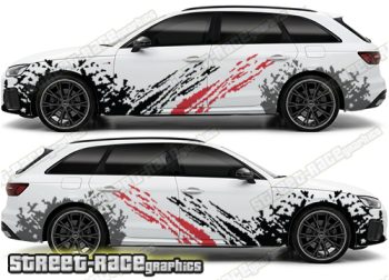 Audi A4 large graphics 301