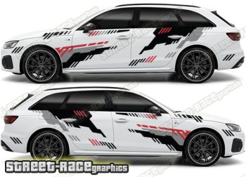 Audi A4 large graphics 302