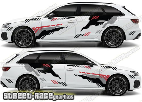 Audi A4 large graphics 302
