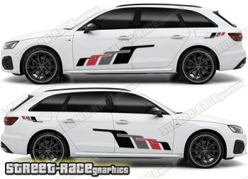 Audi A4 large graphics 305