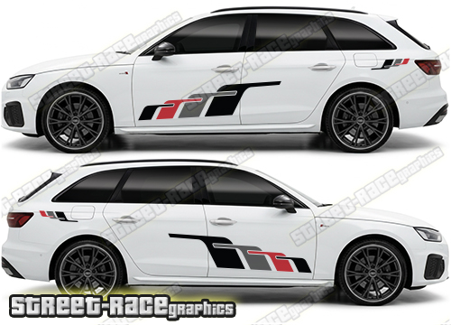 Audi A4 large graphics 305