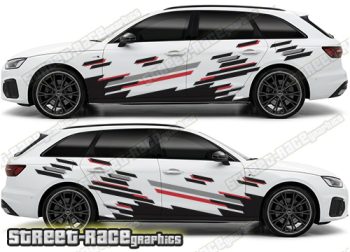 Audi A4 large graphics 306