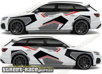 Audi A4 large graphics 307