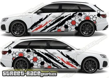 Audi A4 large graphics 308