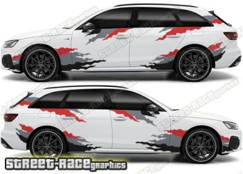 Audi A4 large graphics 309