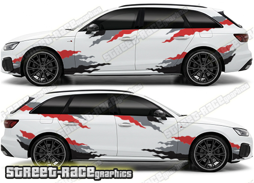 Audi A4 large graphics 309