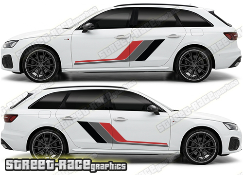 Audi A4 large graphics 310