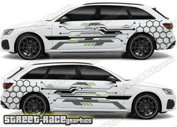 Audi A4 large graphics 312