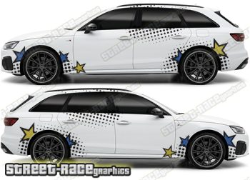 Audi A4 large graphics 313