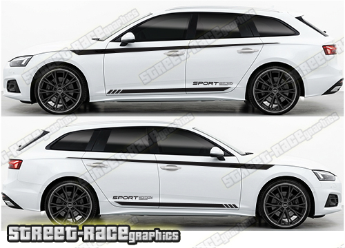 Audi A5 large graphics 121