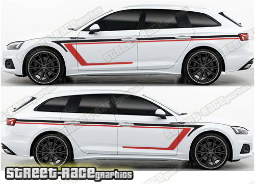 Audi A5 large graphics 202