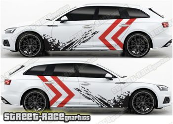 Audi A5 large graphics 204