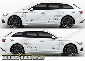 Audi A5 large graphics 205