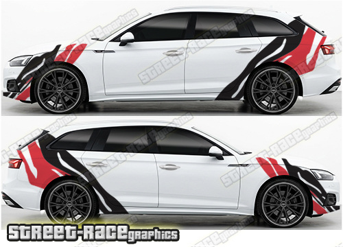 Audi A5 large graphics 206