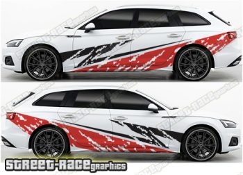 Audi A5 large graphics 208